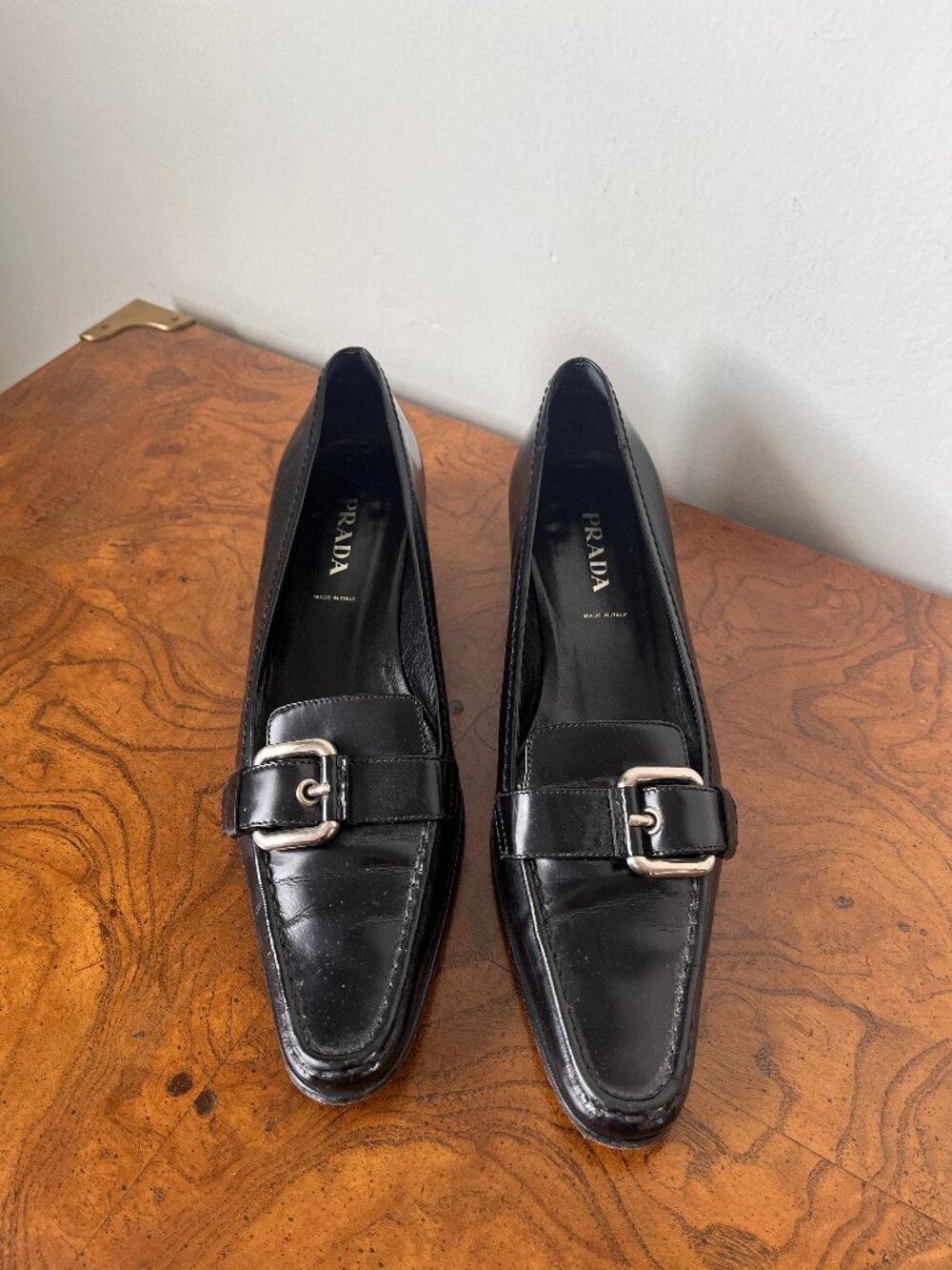 Prada Vintage Leather Shoes - Size 40